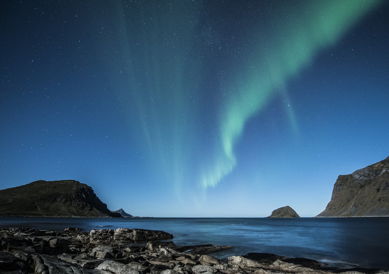 Hvornår er der Nordlys på Island?